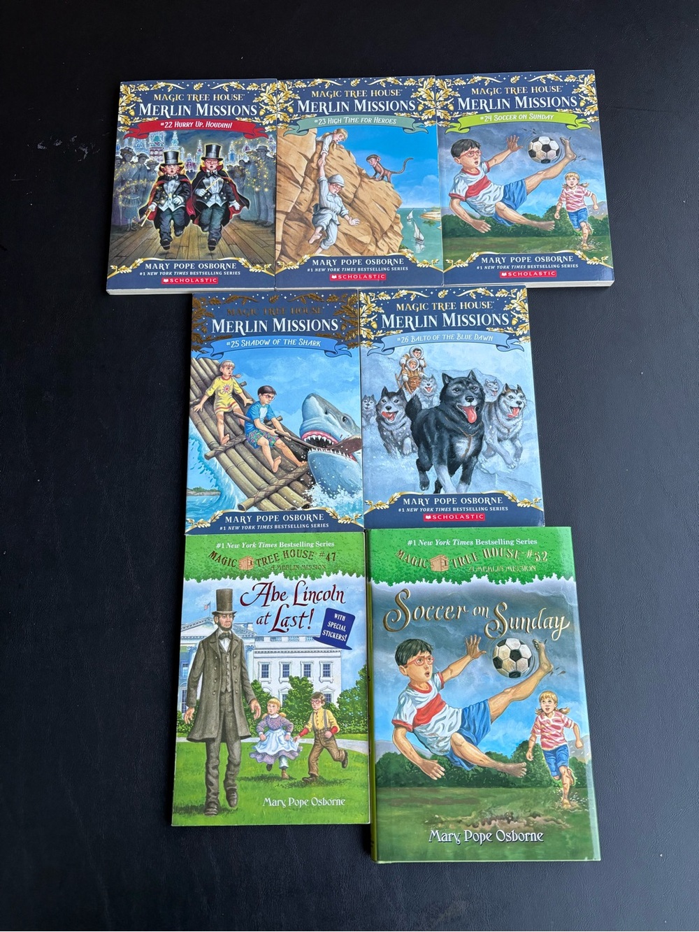 Magic Tree House Book Lot - Merlin Missions